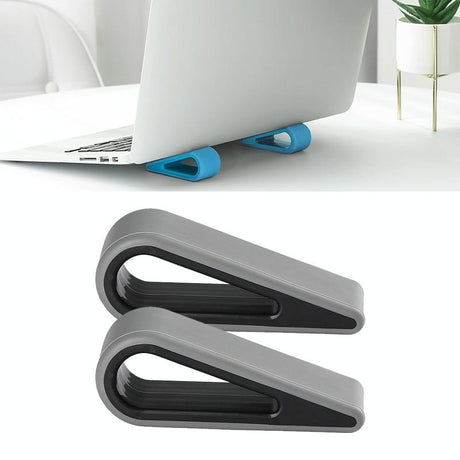 Adjustable Notebook Stand For Improved Cooling And Comfort - White