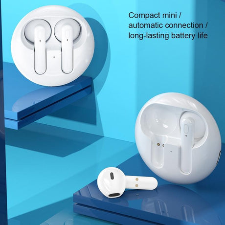 Wireless Stereo Bluetooth Earphones - V31 Sight Series White