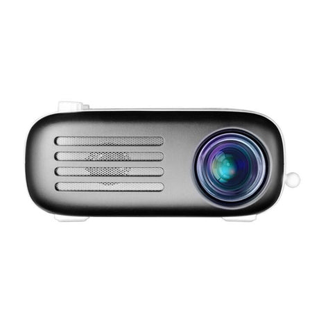 Portable Mini Led Projector For Home Theater - Av / Sd / Hdmi - Yellow White