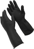 96 Pairs Sabco Heavy Duty Latex Gloves w/ Cotton Lining - Large Size Bulk (1 Carton)