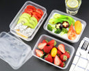 96pcs 2000ml Reusable Food Containers Plastic Meal Prep Storage - BPA Free