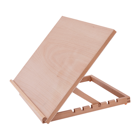A2 Art & Craft Easel Table Wooden Drawing Board Artist Adjustable WorkStation
