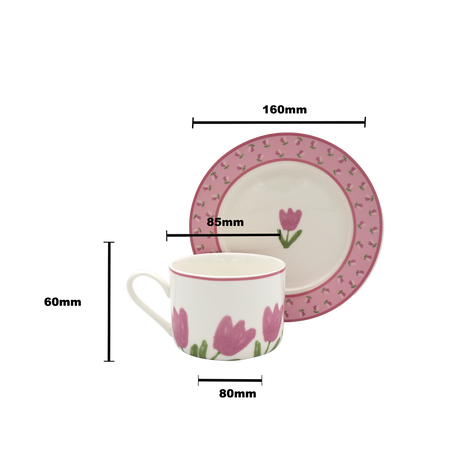 Springs Springs Cup and Saucer - 220ml