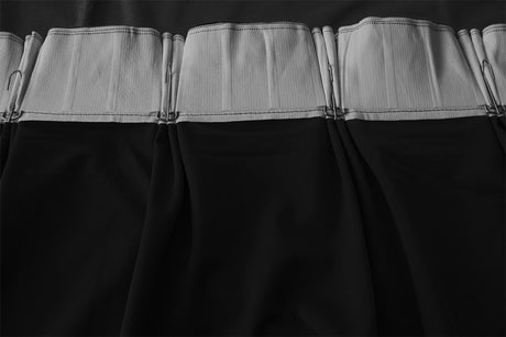 Large Thick Velvet Blockout Curtains 560x 230cm PINCH PLEAT 2 panel+Hooks Black