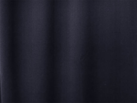 100% Blockout Curtain 137x160cm PINCH PLEAT Blackout High Level Fabric Black