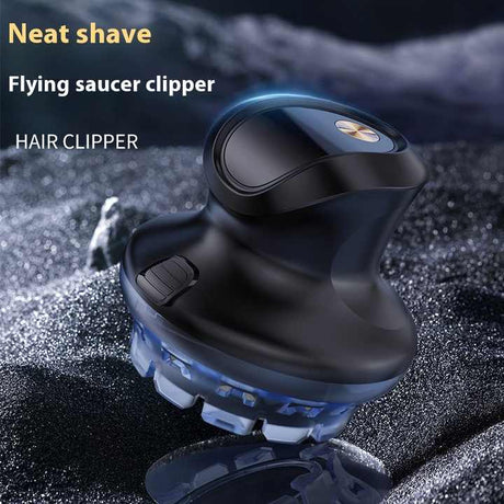 Ergonomic Cordless Hair Clipper with LCD Display - USB-C Rechargeable Head Shaver