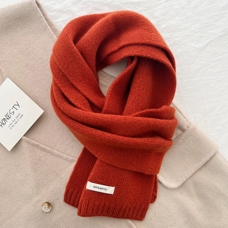 D2A60019-3 Luxurious 100% Wool Scarf for Women and Men - Soft, Warm, and Stylish
