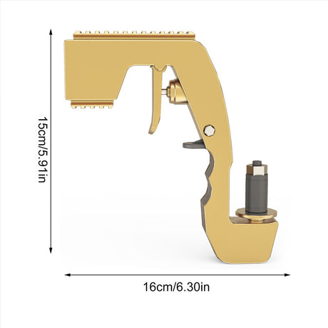 Gold Party Atmosphere Setting Tools Party Atmosphere Props - Novelty Beer Bottle Ejector & Stopper