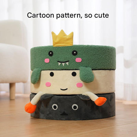 Adorable Cloth Pig Cat Scratching Post and Lounger - 41cm Cat Claw Proof Basin