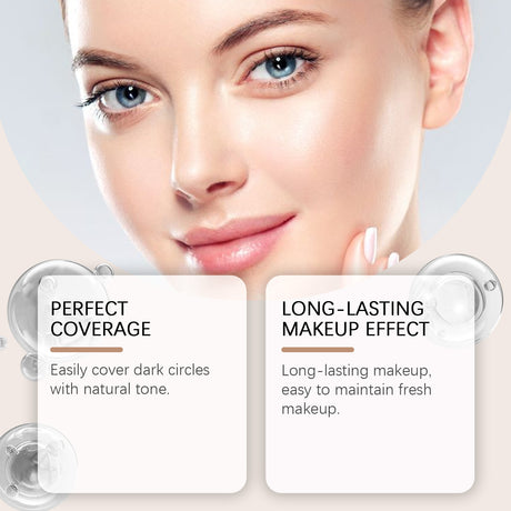 Professional Concealer with Long-Lasting Coverage(orange color)