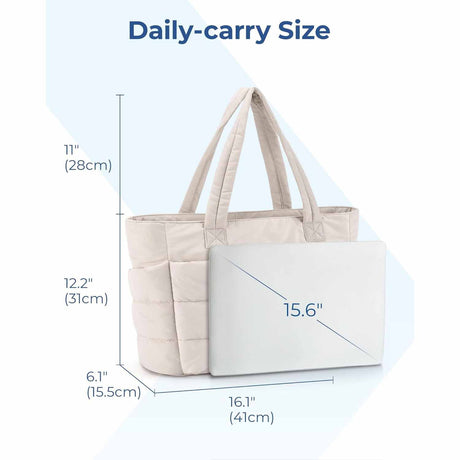 Black Large Capacity Nylon Tote Bag for Women - Fashionable Travel Shoulder & Crossbody Handbag
