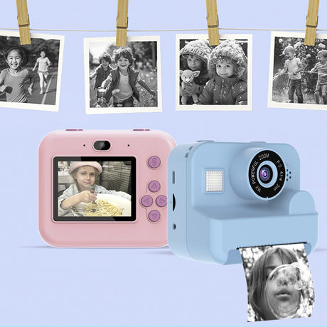 Instant Print Camera - 48MP Dual Lens, 2.4