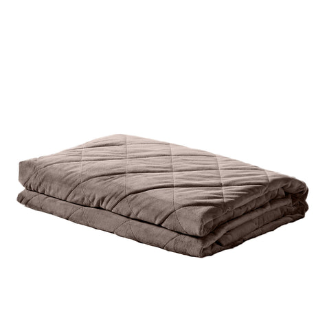 DreamZ 9KG Double Size Anti Anxiety Weighted Blanket Gravity Blankets Mink