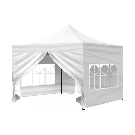 Mountview 3x3M Gazebo Outdoor Pop Up Tent Folding Marquee Camping Canopy White