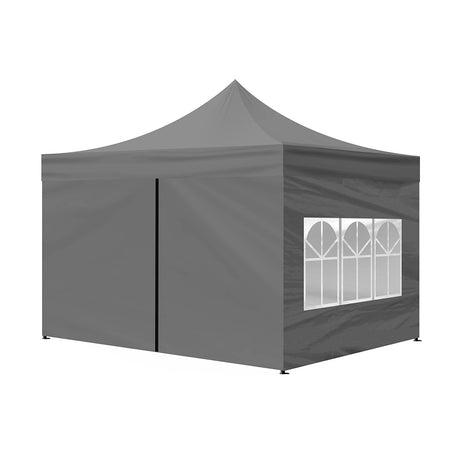 Mountview 3x3M Gazebo Outdoor Pop Up Tent Folding Marquee Camping Canopy Grey