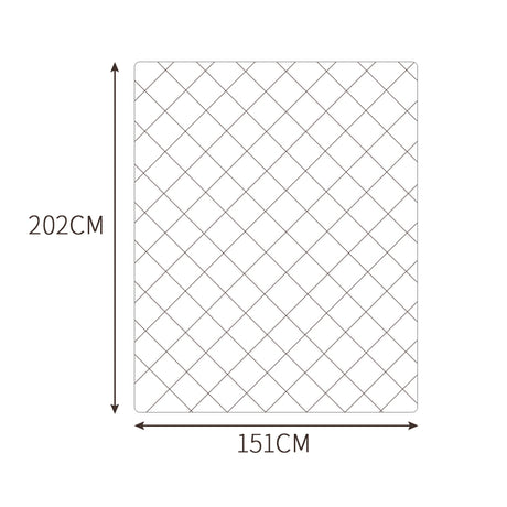 DreamZ Grey 11kgs Weighted Blanket in Grey Colour