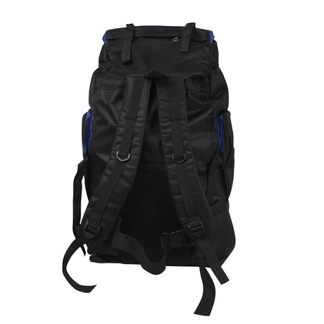 Blue 80L Large Waterproof Travel Backpack Camping Outdoor Hiking Luggage