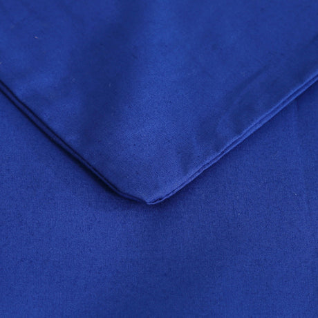 Double Blue Weighted Blanket Cover