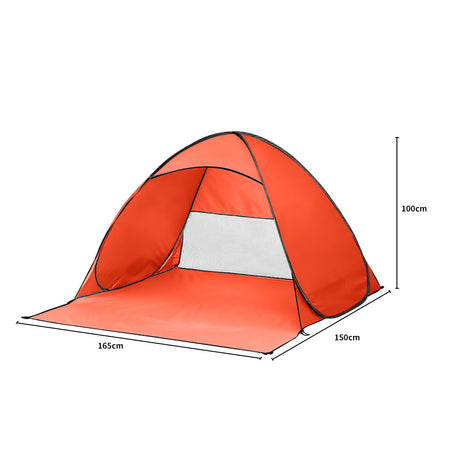 Easy Pop Up Portable Beach Canopy Sun Shade Shelter Outdoor Camping Fishing Tent