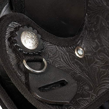 Western Saddle Headstal l& Breast Collar Real Leather 13