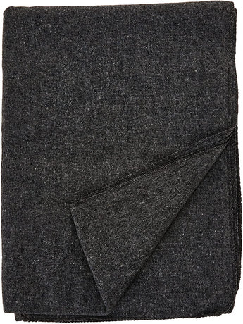 EverOne Wool Fire Retardant Blanket, Grey, 62