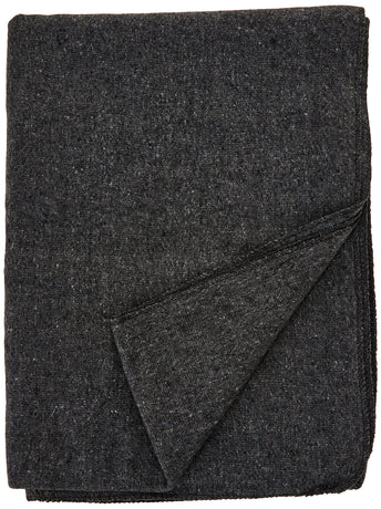 EverOne Wool Fire Retardant Blanket, Grey, 62