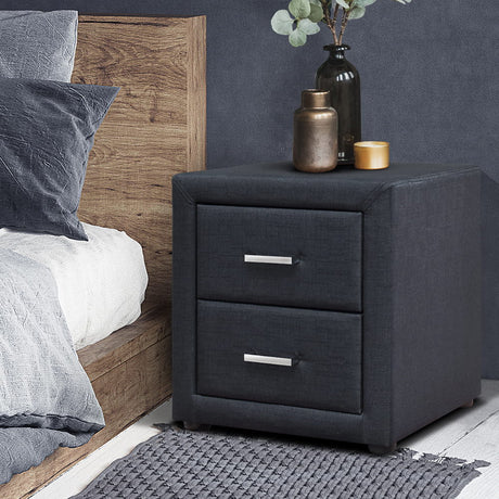Artiss Moda Bedside table - Charcoal