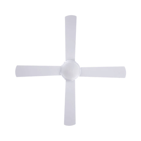 Devanti 52'' Ceiling Fan w/Light w/Remote Timer - White