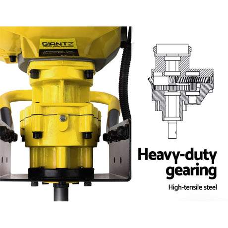 Giantz 80CC Petrol Post Hole Digger Auger Bits Drill Borer Fence Extension