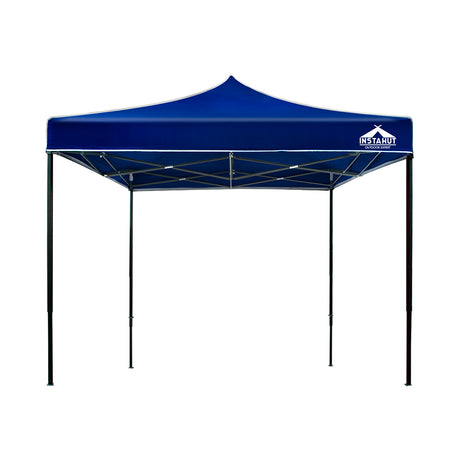 Instahut Gazebo Pop Up Marquee 3x3m Outdoor Tent Folding Wedding Gazebos Blue