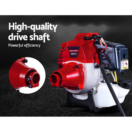 Giantz Pole Chainsaw Hedge Trimmer Brush Cutter Whipper Snipper Multi Tool