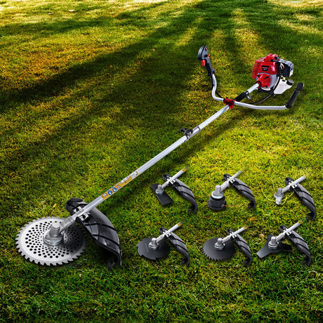 Giantz Pole Chainsaw Hedge Trimmer Brush Cutter Whipper Snipper Multi Tool