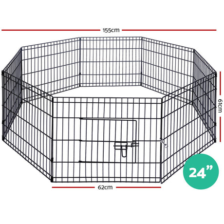 i.Pet Pet Dog Playpen 24