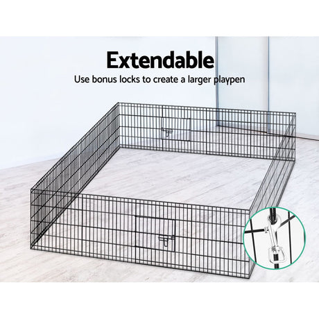 i.Pet Pet Dog Playpen 24