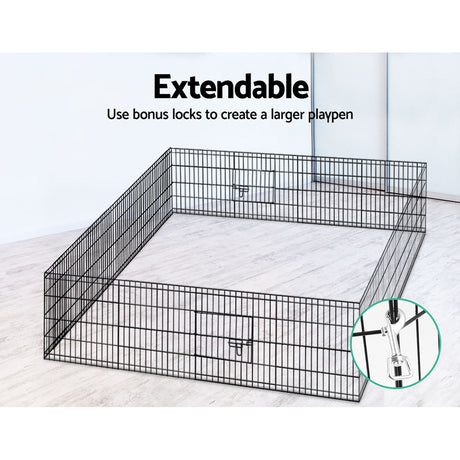i.Pet Pet Dog Playpen 2X24