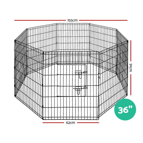 i.Pet Pet Dog Playpen 36