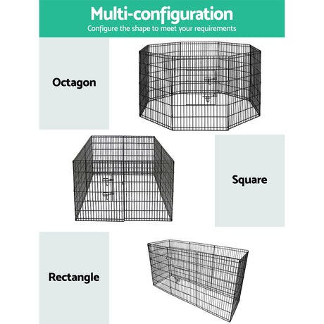 i.Pet Pet Dog Playpen 36