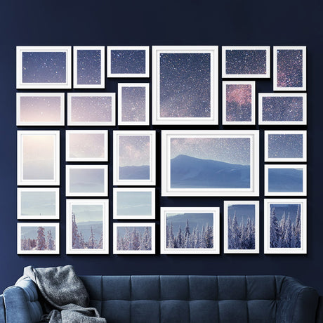 Artiss Photo Frames 26PCS 8x10in 5x7in 4x6in 3.5x5in Hanging Wall Frame White