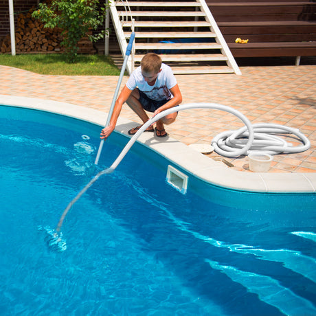 Aquabuddy Pool Cleaner Generic Hose EVA Spare Length White 1x10m