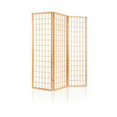 Artiss 3 Panel Wooden Room Divider - Natural