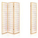 Artiss 3 Panel Wooden Room Divider - Natural