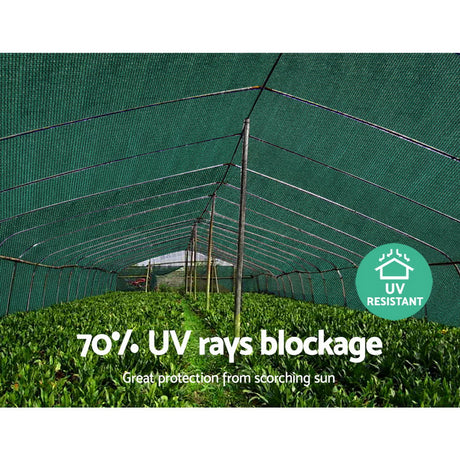 Instahut 1.83 x 20m Shade Sail Cloth - Green