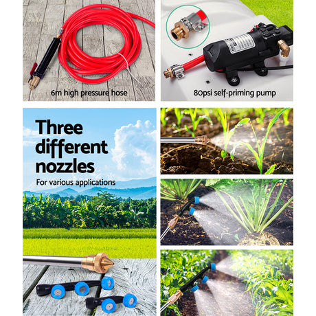 Giantz 100L ATV Gardn Weed Sprayer