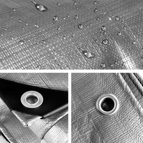 Instahut 6 x 9m Heavy Duty Poly Tarp