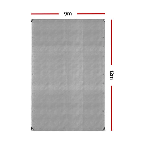 Instahut 9 x 12m Heavy Duty Poly Tarp