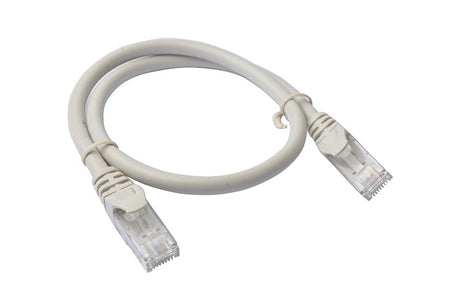 8WARE Cat6a UTP Ethernet Cable 25cm Snagless White