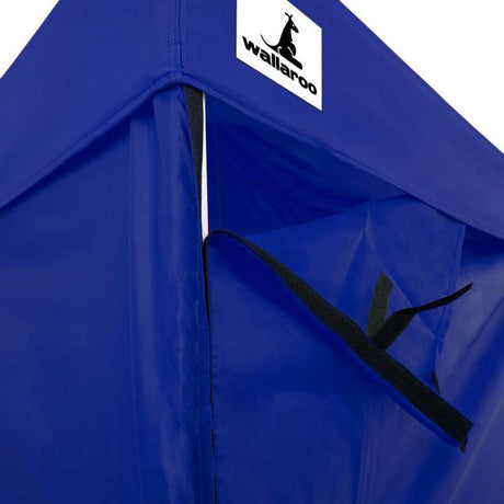 Wallaroo Gazebo Tent Marquee 3x4.5m PopUp Outdoor Blue