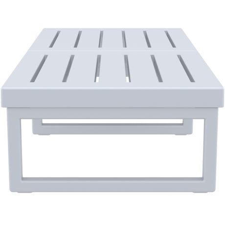 Mykonos Lounge Table XL - Silver Grey