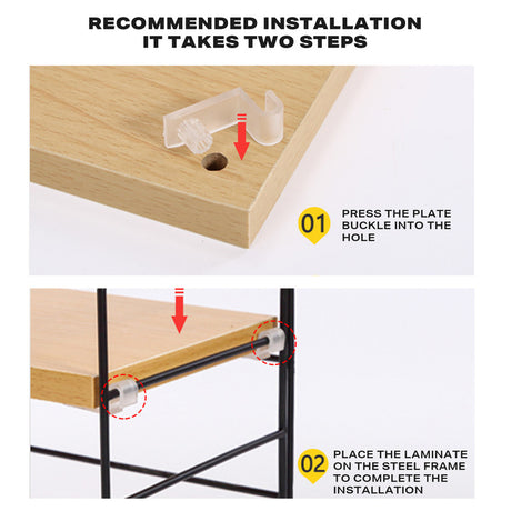 Desktop Storage Rack Bookshelf Office
