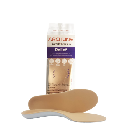 ARCHLINE Insoles Orthotics Full Length Arch Support Diabetics Plantar Fasciitis - EUR 39
